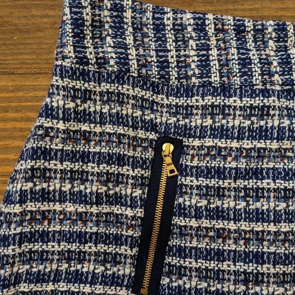 LOFT Tweed Aline Skirt